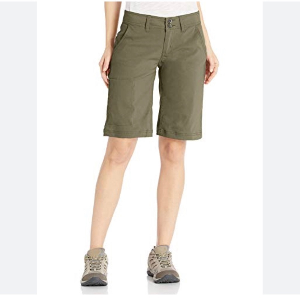 Prana Halle Olive Green Shorts Size 6